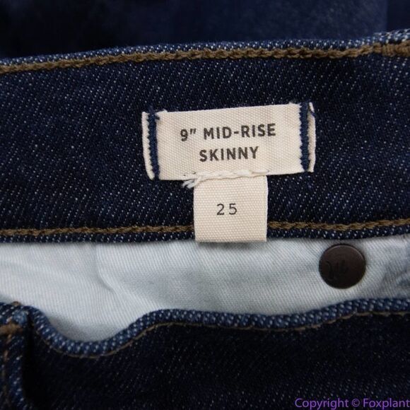 NEW Madewell 9" Mid-Rise Skinny Jeans in Orland Wash: TENCEL™ Denim, 25 - Picture 15 of 16